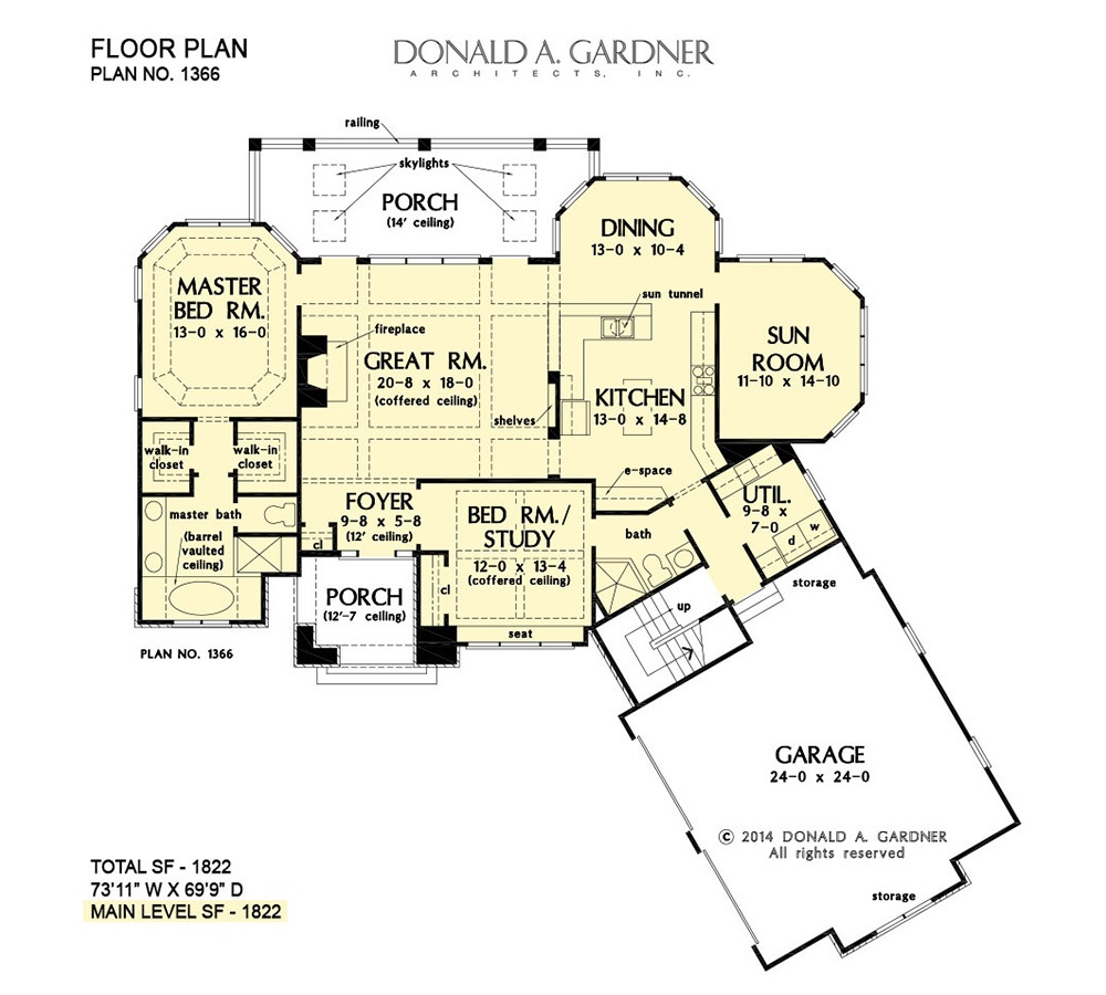The Rowan by Don Gardner Home Plans