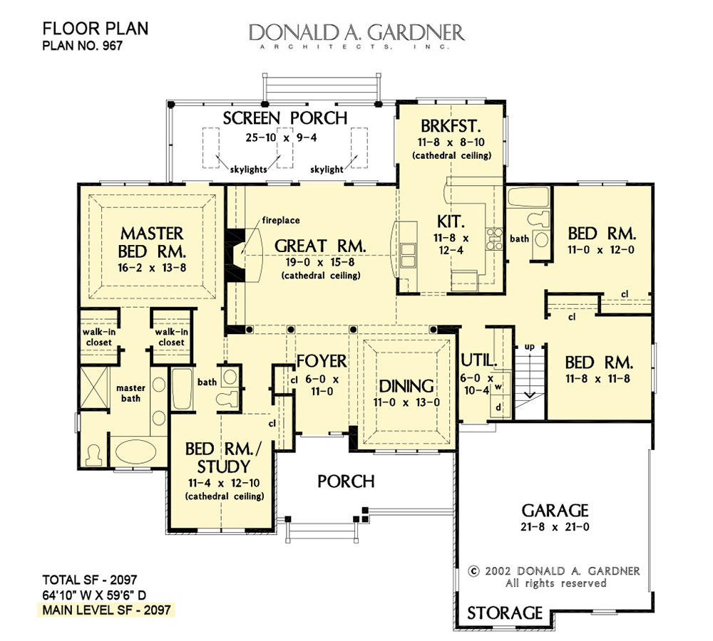 The Satchwell by Don Gardner Home Plans
